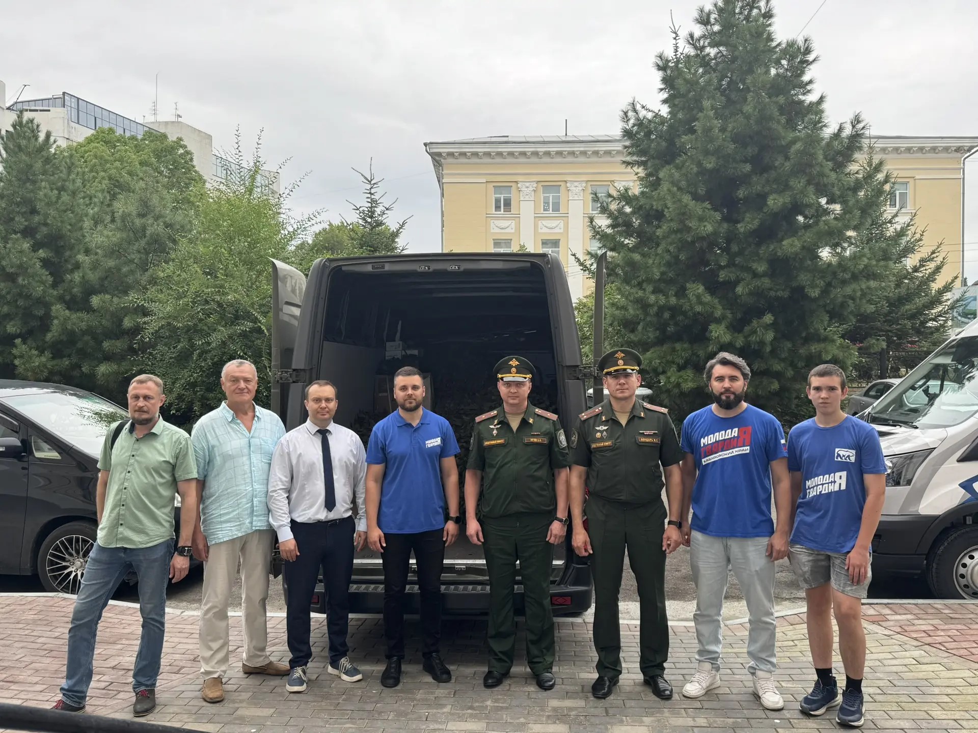 Очередная партия помощи передана в зону Специальной военной операции